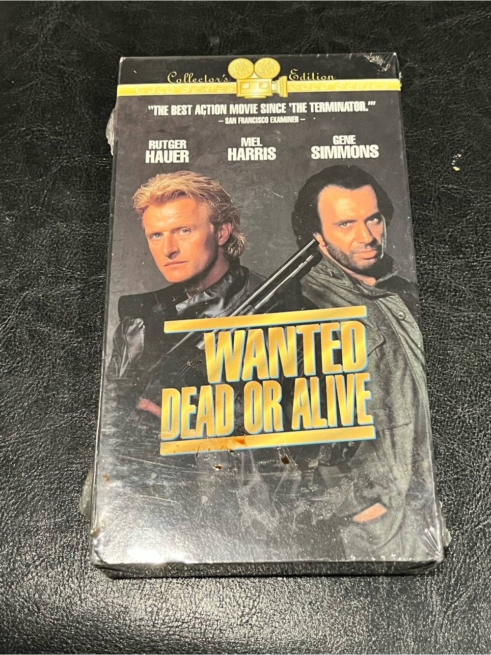 Wanted Dead or Alive (VHS) Rutger Hauer, Gene Simmons, Robert Guillaume SEALED